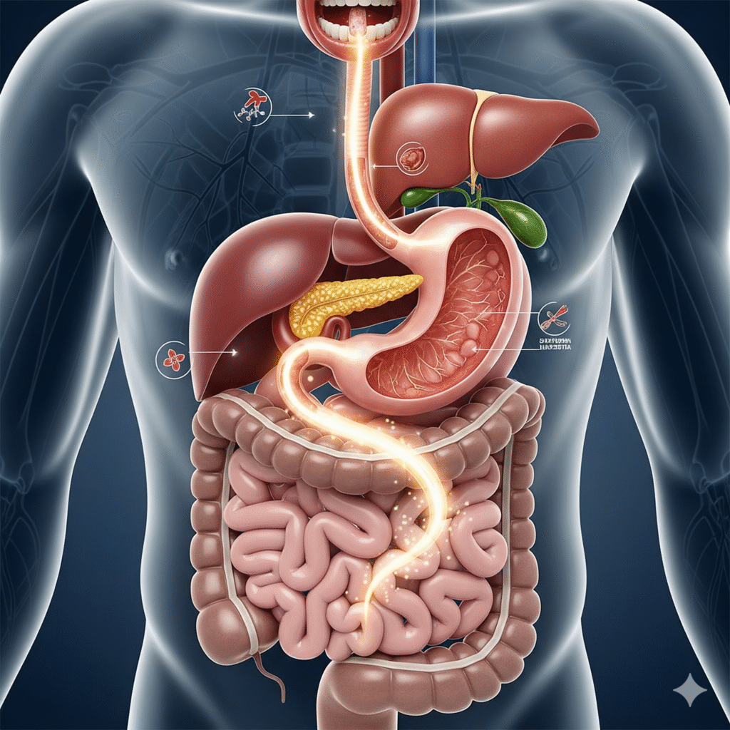 Comment vos aliments se transforment en selles : le voyage complet de la digestion