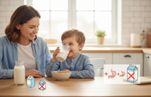 L'intolérance au lactose chez l’enfant