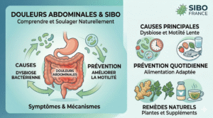 Douleurs abdominales et SIBO causes, prévention et remèdes naturels