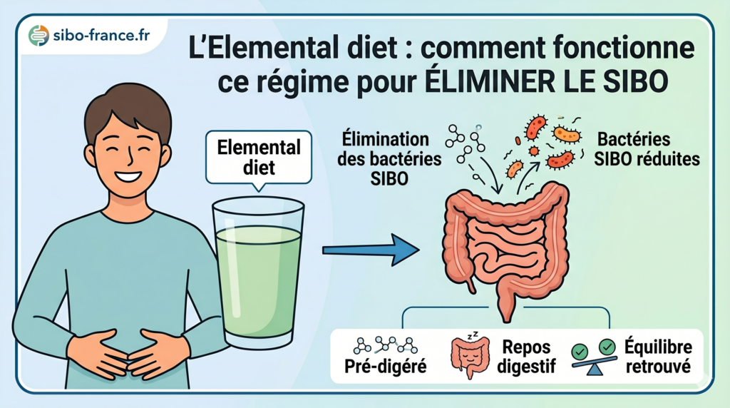 regime elementaire elemental diet sibo