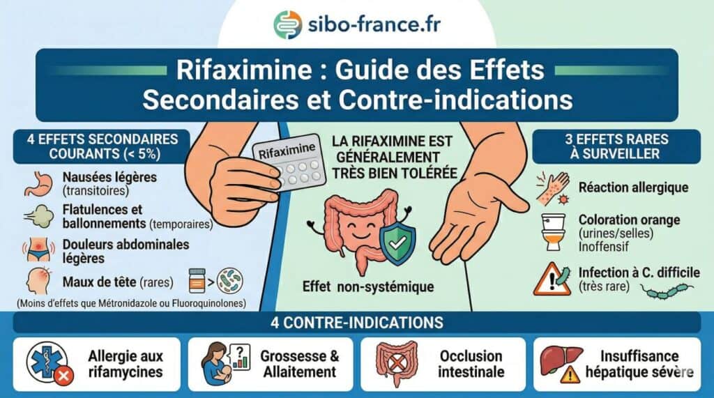 rifaximine guide effet secondaire et effets