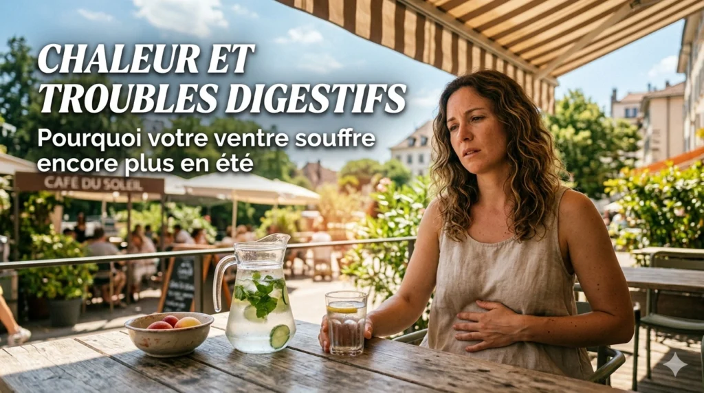 Chaleur et digestion votre ventre souffre encore plus en été